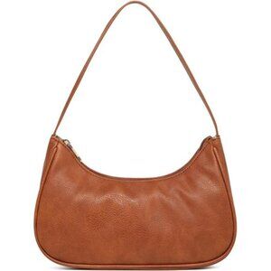 Shoulder Bags for Women Lychee-brown